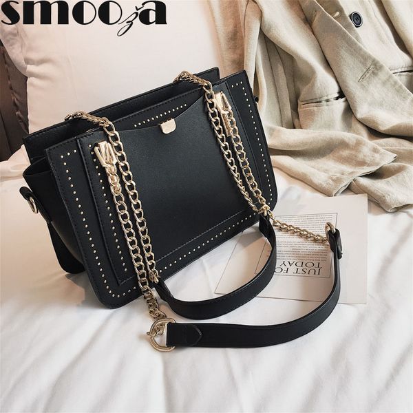 плечо smooza женщин мешок новый arrivel сплошной цвет женщины bucket bag pu leather crossbody мода tracel сумки сумки