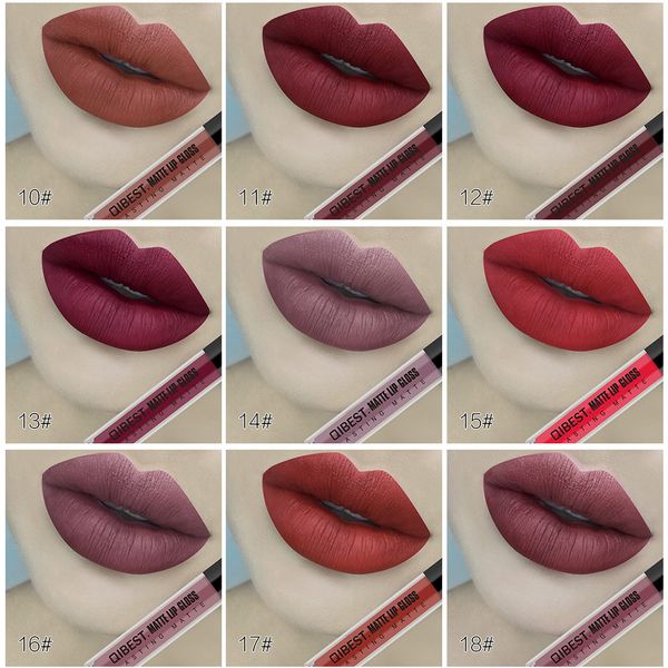 18 colors matte liquid lipstick smooth lip stick long-lasting liquid lipstick matte makeup professional cosmetic tools
18 colors matte liquid lipstick smooth lip stick long-lasting liquid lipstick matte makeup professional cosmetic tools