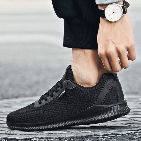 increase size 48 size sneakers men shoes spring men breathable deodorant running shoes mesh casual joker trend, Black
increase size 48 size sneakers men shoes spring men breathable deodorant running shoes mesh casual joker trend, Black