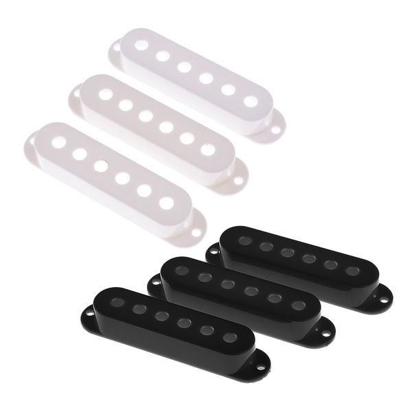 2 sets single coil pickup covers for strat st sq electric guitar replacement parts
2 sets single coil pickup covers for strat st sq electric guitar replacement parts