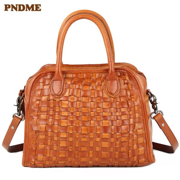 pndme luxury designer handmade weaving retro genuine leather ladies handbag cowhide women's shoulder messenger bags tote bag
pndme luxury designer handmade weaving retro genuine leather ladies handbag cowhide women's shoulder messenger bags tote bag