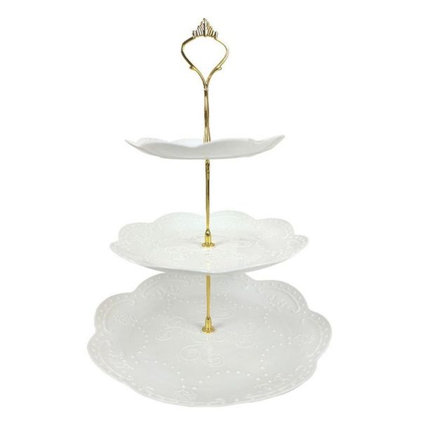 three-layer dried fruit plate afternoon snack tray dessert display cake stand european plastic fruit stand party supplies
three-layer dried fruit plate afternoon snack tray dessert display cake stand european plastic fruit stand party supplies