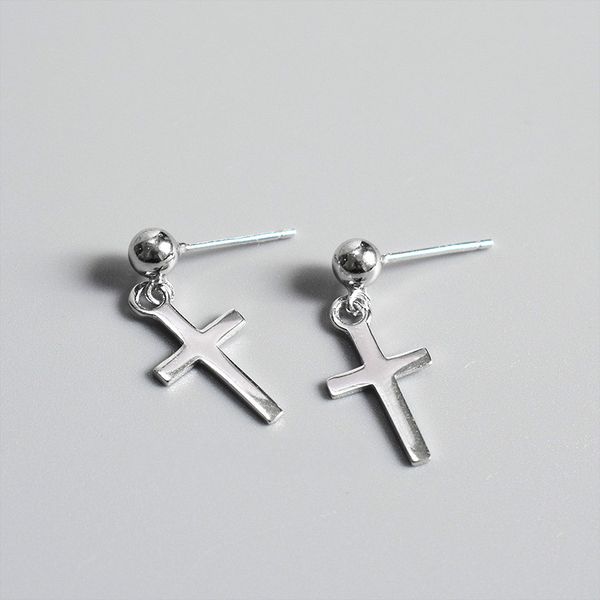fengxiaoling new fashion 925 sterling silver simple smooth cross drop earrings jewelry earrings for women 100% silver earings, Golden;silver
fengxiaoling new fashion 925 sterling silver simple smooth cross drop earrings jewelry earrings for women 100% silver earings, Golden;silver