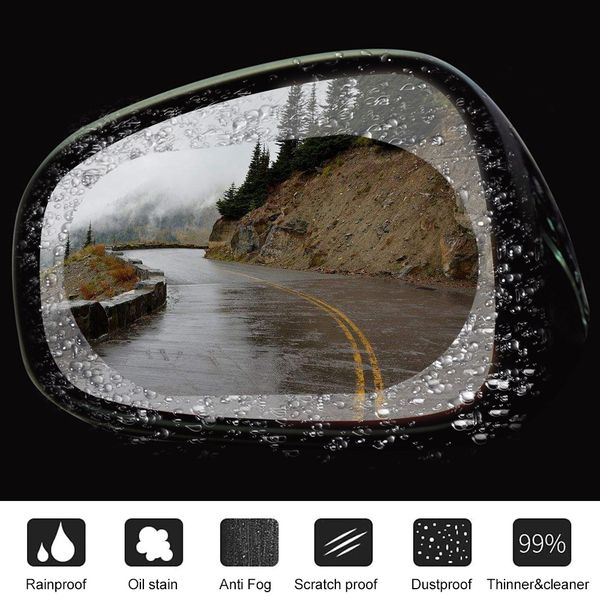 2pcs car rearview mirror protective film anti fog window clear rainproof rear view mirror protective soft film
2pcs car rearview mirror protective film anti fog window clear rainproof rear view mirror protective soft film