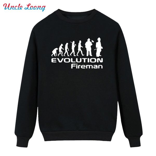 hombre evolution of a fireman mens winter fashion 2016 high-quality o neck cotton fleece hoodies sweatshirt camisetas, Black
hombre evolution of a fireman mens winter fashion 2016 high-quality o neck cotton fleece hoodies sweatshirt camisetas, Black