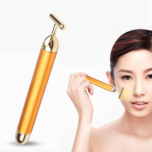 beauty roller massager slimming face roller 24k gold colour vibration facial stick lift skin face tightening wrinkle bar
beauty roller massager slimming face roller 24k gold colour vibration facial stick lift skin face tightening wrinkle bar