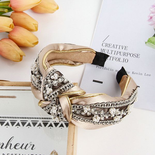 pearl lace wide-brimmed headband 66g elastic hair band ladies hair style alice band cerchietto aliceband zeduu, Black;brown
pearl lace wide-brimmed headband 66g elastic hair band ladies hair style alice band cerchietto aliceband zeduu, Black;brown