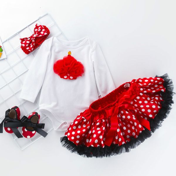 cotton fashion baby girl clothes sets white long sleeve romper dot tutu skirts headband shoes infant clothing 0-2years baby suit
cotton fashion baby girl clothes sets white long sleeve romper dot tutu skirts headband shoes infant clothing 0-2years baby suit