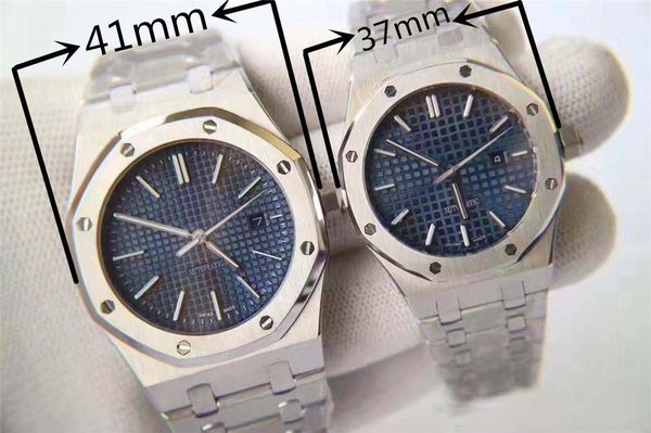 AAA Luxury Watch For Men Women Fashion Stainless Steel Strap Automatic Couple Watches Men Swiss Brand Wristwatch 15400 Chronograph
AAA Luxury Watch For Men Women Fashion Stainless Steel Strap Automatic Couple Watches Men Swiss Brand Wristwatch 15400 Chronograph
