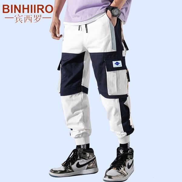 men's cargo pants autumn winter cotton comfortable loose sports trousers men big pockets hit color hip hop fashion jogging pants, Black
men's cargo pants autumn winter cotton comfortable loose sports trousers men big pockets hit color hip hop fashion jogging pants, Black