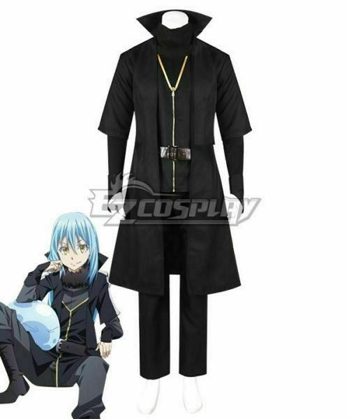 that time i got reincarnated as a slime season 2 rimuru tempest cosplay costume, Black
that time i got reincarnated as a slime season 2 rimuru tempest cosplay costume, Black