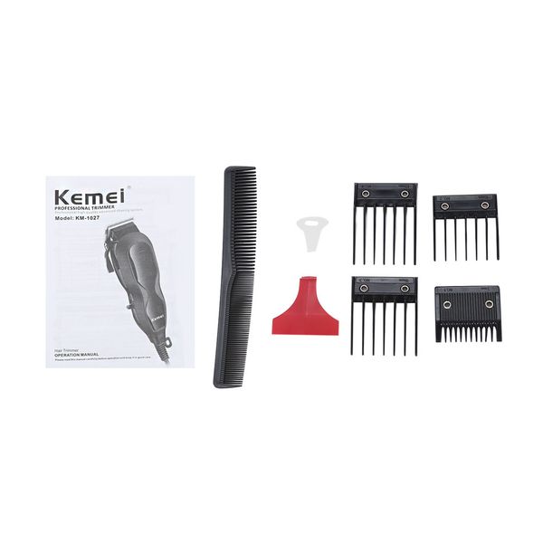 kemei km-1027 профессиональный триммер волос мужчины электробритвы cutter 4 в 1 парикмахеры машинки для стрижки волос профессиональные машин
kemei km-1027 профессиональный триммер волос мужчины электробритвы cutter 4 в 1 парикмахеры машинки для стрижки волос профессиональные машин