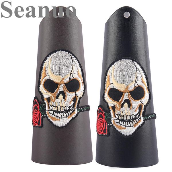 seanuo lace-up rose flower skeleton skull wrist protect bracelet for men fashion punk rock male leather biker wrap bracelets man, Golden;silver
seanuo lace-up rose flower skeleton skull wrist protect bracelet for men fashion punk rock male leather biker wrap bracelets man, Golden;silver