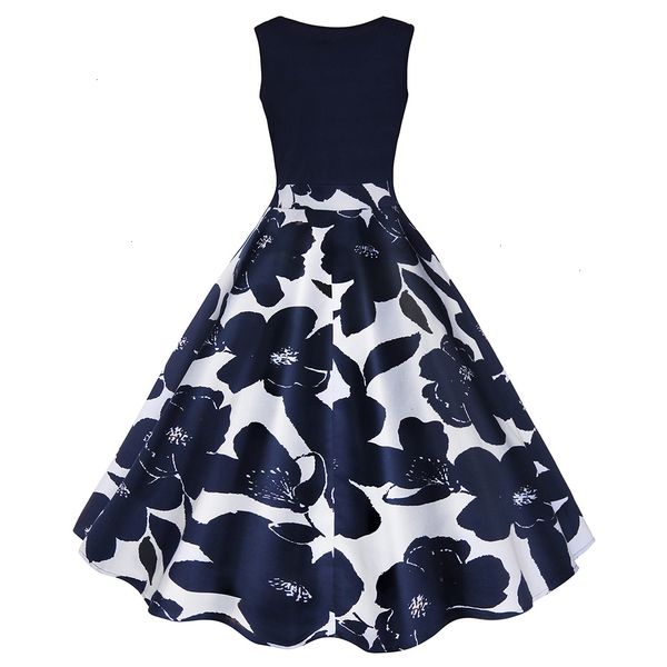 women clothes womens designer dress 4 color s 5xl floral print high waist vintage dress women summer vestidos female vintage dresses, Black;gray 
women clothes womens designer dress 4 color s 5xl floral print high waist vintage dress women summer vestidos female vintage dresses, Black;gray