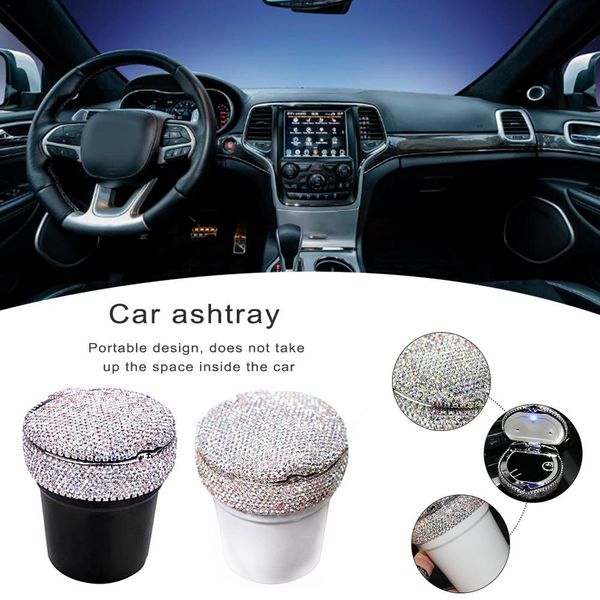 portable rhinestone car studded ashtray with led multi - purpose universal portable lamp ashtray car accessories supplies
portable rhinestone car studded ashtray with led multi - purpose universal portable lamp ashtray car accessories supplies