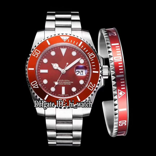 новый jff sub 116610 a2813 автоматические мужские часы красный керамический безель красный циферблат браслет из нержавеющей стали сапфир (бе, Slivery;brown
новый jff sub 116610 a2813 автоматические мужские часы красный керамический безель красный циферблат браслет из нержавеющей стали сапфир (бе, Slivery;brown