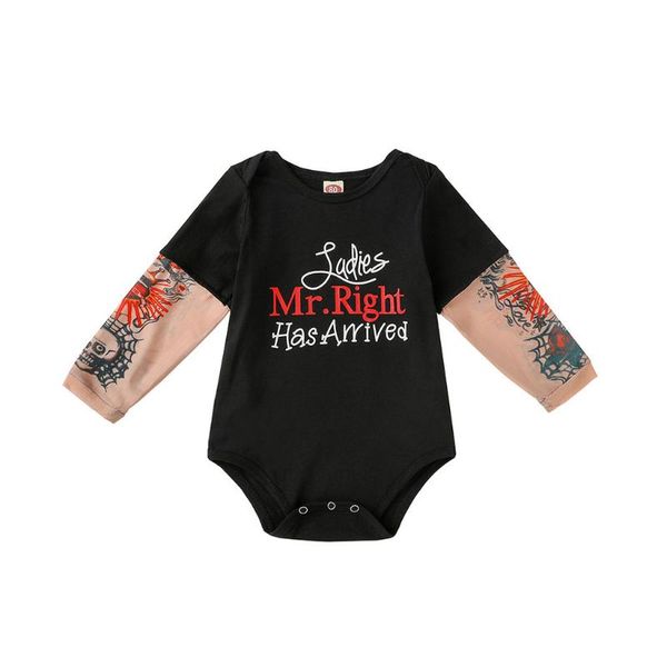 newborn infant baby boy tattoo printed long sleeve patchwork bodysuit baby boy clothes kids' things overalls for children, Blue
newborn infant baby boy tattoo printed long sleeve patchwork bodysuit baby boy clothes kids' things overalls for children, Blue