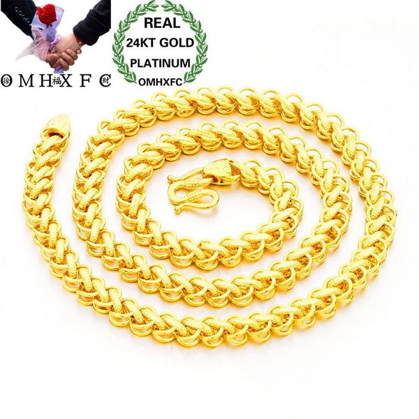 omhxfc wholesale european fashion man male party wedding gift long 60 70cm wide 10mm knitting real 24kt gold chain necklace nl62, Silver 
omhxfc wholesale european fashion man male party wedding gift long 60 70cm wide 10mm knitting real 24kt gold chain necklace nl62, Silver