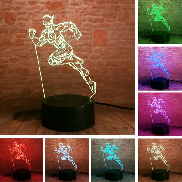 amroe 2020 hero the flash warrior 3d night light for children baby kid sleep bedroom bedside toy touch 7 color light table lamp
amroe 2020 hero the flash warrior 3d night light for children baby kid sleep bedroom bedside toy touch 7 color light table lamp