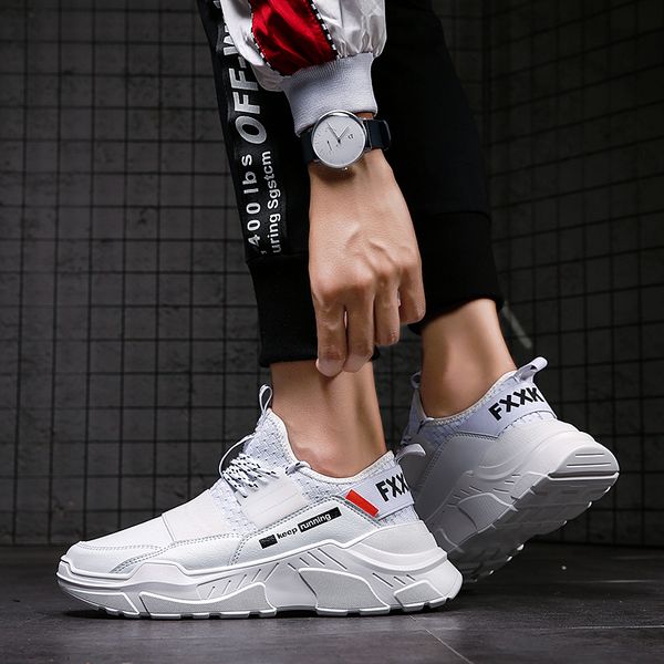 goodrsson male pu leather sneakers man lace-up non-slip flat breathable casual shoes outside walk sport trainers footwear 2019, Black
goodrsson male pu leather sneakers man lace-up non-slip flat breathable casual shoes outside walk sport trainers footwear 2019, Black