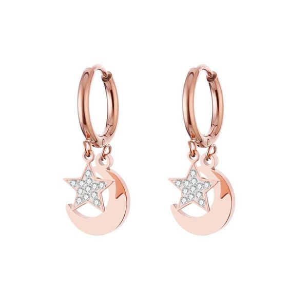 cz star moon drops on hoop earrings for women gold silvery stainless steel charming earring trendy jewellery accessory gift 2020, Golden;silver
cz star moon drops on hoop earrings for women gold silvery stainless steel charming earring trendy jewellery accessory gift 2020, Golden;silver