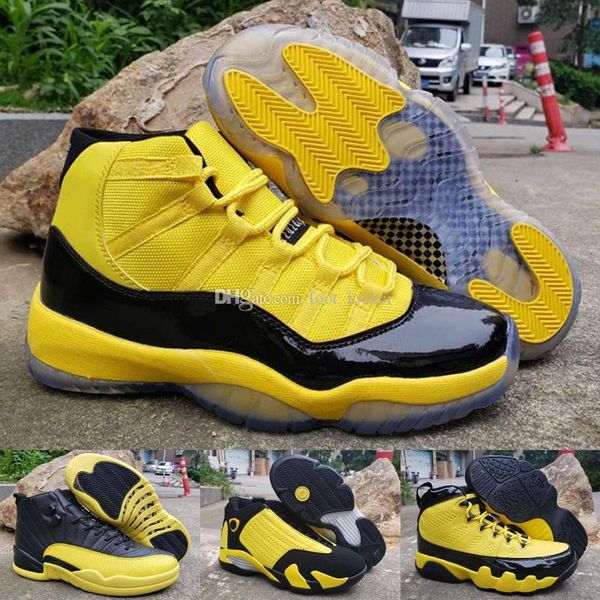 2019 new 11 xi bumblebee high men retro basketball shoes 11s sneakers sports outdoor trainers with box high quality, Black
2019 new 11 xi bumblebee high men retro basketball shoes 11s sneakers sports outdoor trainers with box high quality, Black