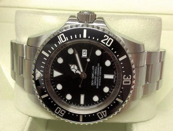 selling luxury sea-dweller 116660 black dial ceramic bezel stainless steel asia 2813 movement machinery automatic mens watch date watch, Slivery;brown
selling luxury sea-dweller 116660 black dial ceramic bezel stainless steel asia 2813 movement machinery automatic mens watch date watch, Slivery;brown