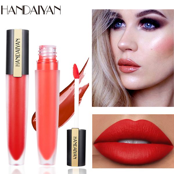 handaiyan makeup matte lipgloss liquid lipstick pen red lips tint waterproof lasting moinisturizer lipstick makeup
handaiyan makeup matte lipgloss liquid lipstick pen red lips tint waterproof lasting moinisturizer lipstick makeup