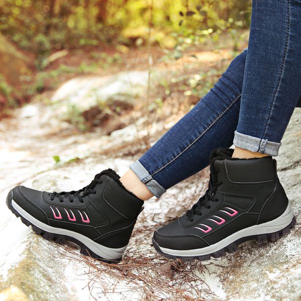 women hiking boots outdoor mountain shoes warm fur trekking shoes snow walking sneakers for woman plus size winter ankle boots
women hiking boots outdoor mountain shoes warm fur trekking shoes snow walking sneakers for woman plus size winter ankle boots