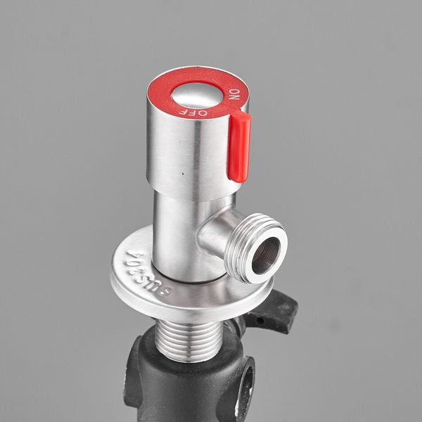 factory wholesale stainless steel 304 triangle valve cold and water universal red and blue angle valve thickened angle valve water stop
factory wholesale stainless steel 304 triangle valve cold and water universal red and blue angle valve thickened angle valve water stop