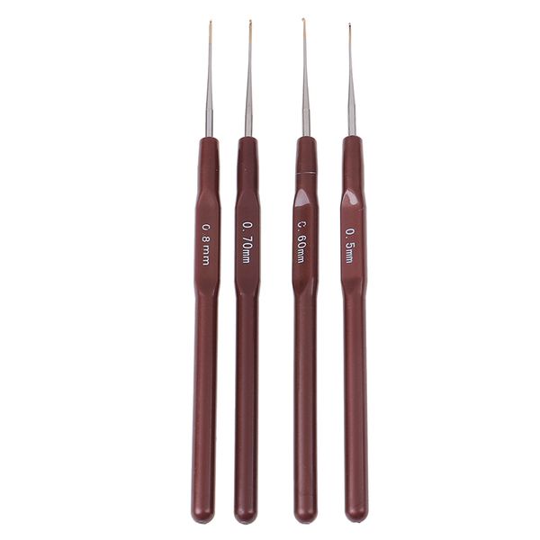 4pcs/lot quality long needle hook needle crochet needles for hairwigs making lace hook dreadlock accessories factory supply, Brown
4pcs/lot quality long needle hook needle crochet needles for hairwigs making lace hook dreadlock accessories factory supply, Brown