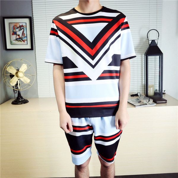 europe and america popular brand harajuku 3d stripe short sleeve set men loose-fit crew neck space cotton t-shirt summer fashion, White;black
europe and america popular brand harajuku 3d stripe short sleeve set men loose-fit crew neck space cotton t-shirt summer fashion, White;black