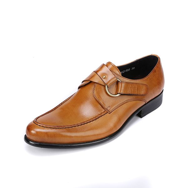 italian brand mens office formal shoes buckle genuine leather slip on loafers brown black oxfords dress zapatos hombre footwear
italian brand mens office formal shoes buckle genuine leather slip on loafers brown black oxfords dress zapatos hombre footwear