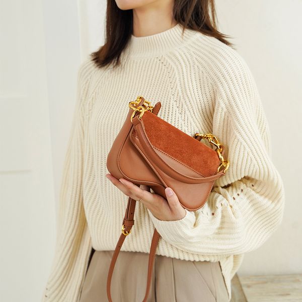 woonam women fashion handbag hide genuine suede saddle shoulder cross body bag wb1114
woonam women fashion handbag hide genuine suede saddle shoulder cross body bag wb1114