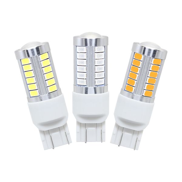 4x7443 t20 w21/5w led car brake lights 12v 5630 5730 33smd auto reverse bulb parking lamp signal lights
4x7443 t20 w21/5w led car brake lights 12v 5630 5730 33smd auto reverse bulb parking lamp signal lights