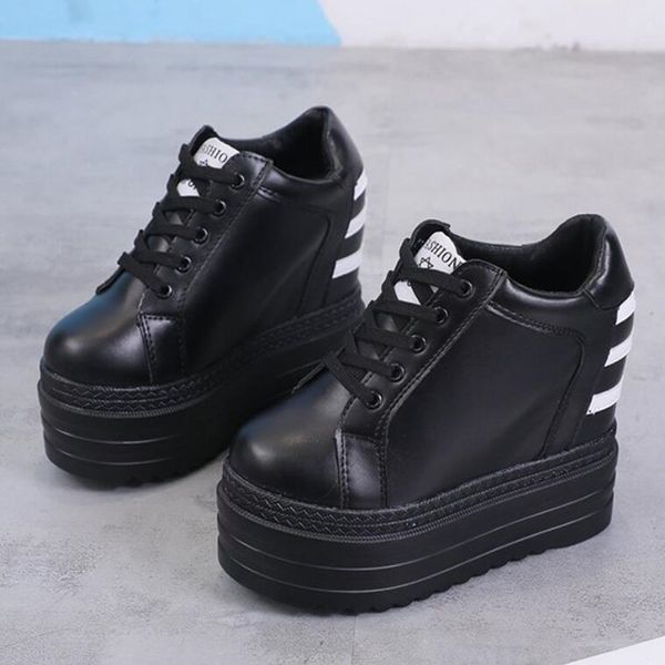 hidden heels wedge platform sneakers women casual lace up thick bottom walking shoes woman non slip sneakers zapatos de mujer w4, Black
hidden heels wedge platform sneakers women casual lace up thick bottom walking shoes woman non slip sneakers zapatos de mujer w4, Black