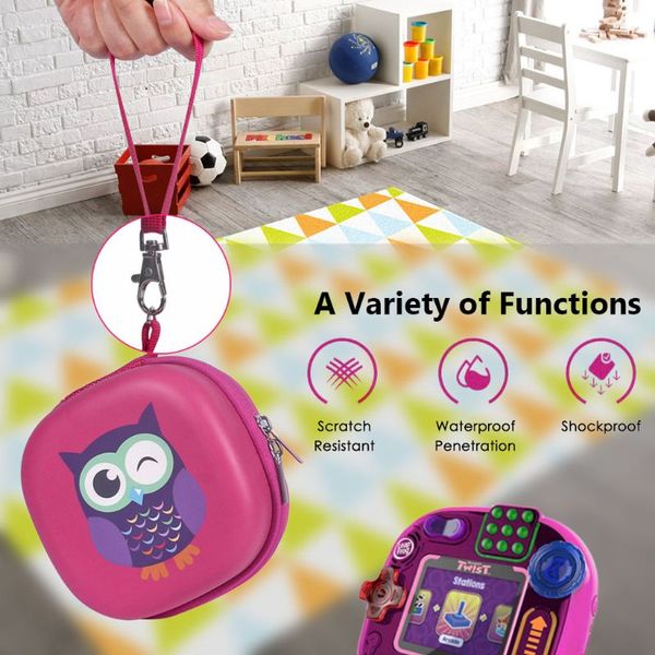 cartoon owl handheld protective box storage bag hard travel case for leapfrog rockit twist handheld learning game system
cartoon owl handheld protective box storage bag hard travel case for leapfrog rockit twist handheld learning game system