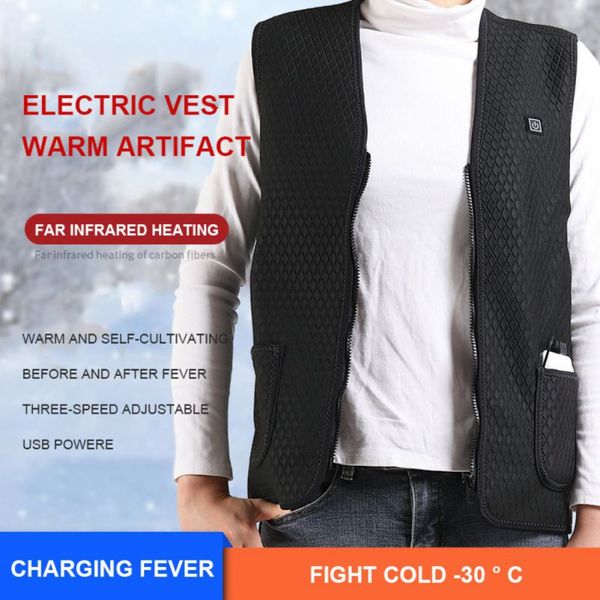 outdoor usb heating vest jacket winter electric thermal clothing vest for sport hiking, Black
outdoor usb heating vest jacket winter electric thermal clothing vest for sport hiking, Black