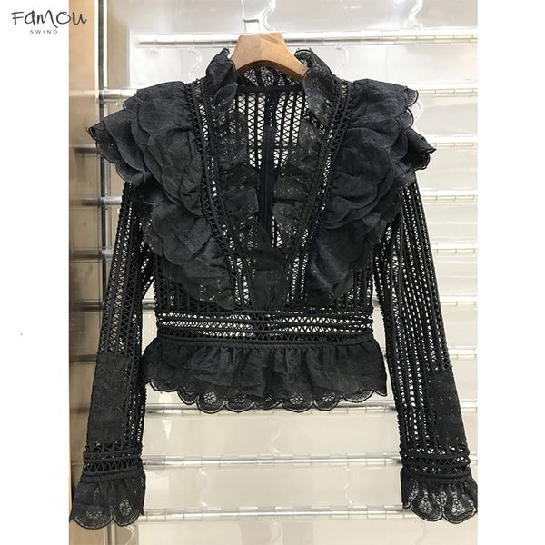 Korean Lace Sweet Style Female Elegant Slim Contexture Hollow Shirt Spring Summer New Shirt Women Plus Size
Korean Lace Sweet Style Female Elegant Slim Contexture Hollow Shirt Spring Summer New Shirt Women Plus Size