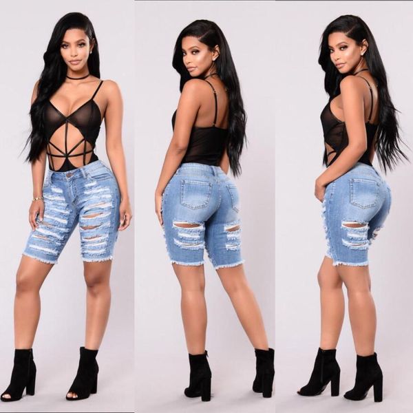 2019 selling women's pants europe and america hand frayed online celebrity cool jeans foreign trade in pants, Blue
2019 selling women's pants europe and america hand frayed online celebrity cool jeans foreign trade in pants, Blue