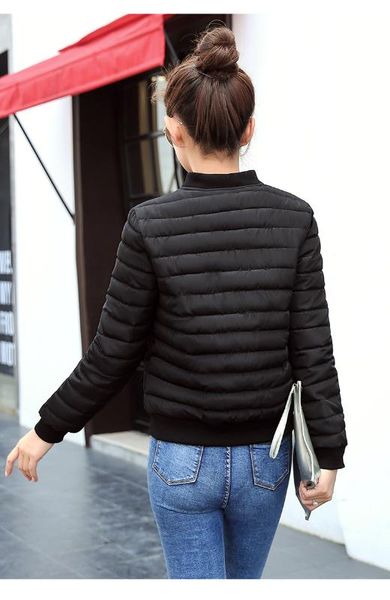 wadded jackets women 2020 autumn new fashion hooded basic parka casual thin windbreaker female outwear lx1053, Black
wadded jackets women 2020 autumn new fashion hooded basic parka casual thin windbreaker female outwear lx1053, Black