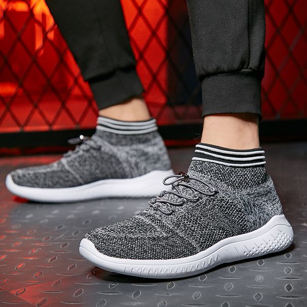 fashion high casual shoes for men knit mesh elasticity platform shoes men sock walking footwear sport outdoor sneakers male
fashion high casual shoes for men knit mesh elasticity platform shoes men sock walking footwear sport outdoor sneakers male