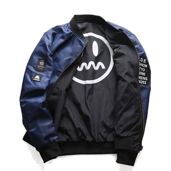 brand men's casual jacket spring designer fashion double sided wear baseball jacket coat men plus size outwear, Black;brown
brand men's casual jacket spring designer fashion double sided wear baseball jacket coat men plus size outwear, Black;brown