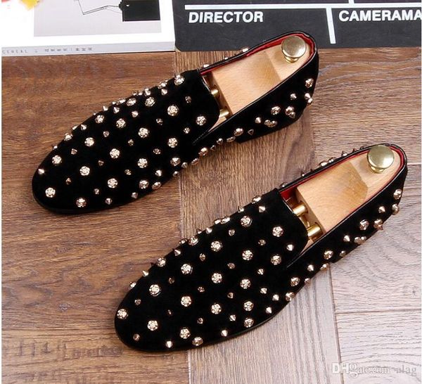 men brand rivet designer glitter shoes men's dress shoes sequined loafers men's flats platform red blue black loafers
men brand rivet designer glitter shoes men's dress shoes sequined loafers men's flats platform red blue black loafers