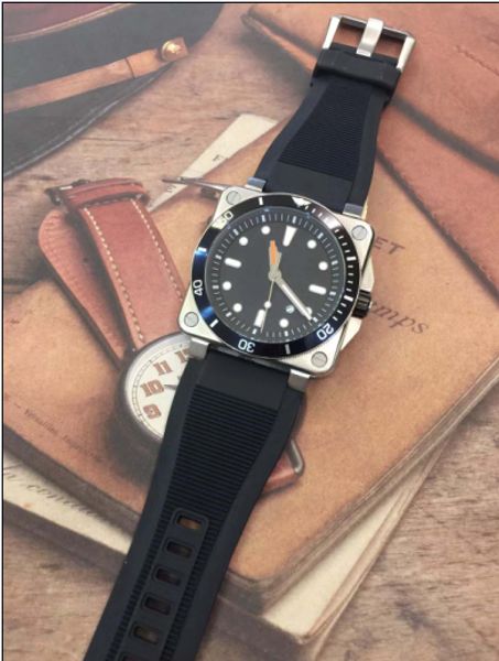 outdoor br 03072 diver mens automatic mechanical limited edition watch aviation men sport watcheswith black rubber band, Slivery;brown
outdoor br 03072 diver mens automatic mechanical limited edition watch aviation men sport watcheswith black rubber band, Slivery;brown