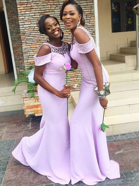 lavender sheer neck beads crystal mermaid bridesmaid dresses short sleeve long prom evening party dresses, White;pink
lavender sheer neck beads crystal mermaid bridesmaid dresses short sleeve long prom evening party dresses, White;pink