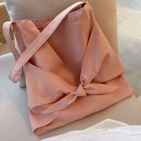 sweet korean girl bowknot canvas bag women causual one-shoulder pink black bag portable shopping handbags
sweet korean girl bowknot canvas bag women causual one-shoulder pink black bag portable shopping handbags