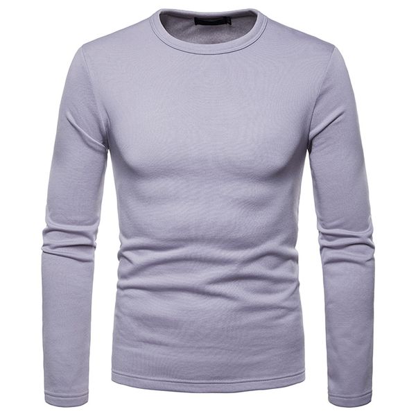 2019 new autumn winter men's autumn winter casual brushed o-neck long sleeve base male solid shirt blouse, White;black
2019 new autumn winter men's autumn winter casual brushed o-neck long sleeve base male solid shirt blouse, White;black
