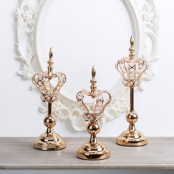 european silver/gold crown candle holder fashion hollow metal candlestick birthday gift dessert table centerpieces decoration for wedding
european silver/gold crown candle holder fashion hollow metal candlestick birthday gift dessert table centerpieces decoration for wedding