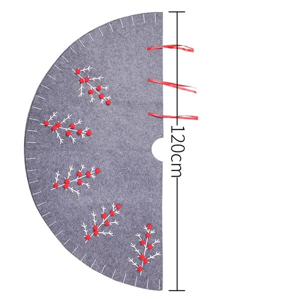 1pc christmas tree skirt 120cm round carpet christmas decorations for home floor mat new year xmas gray tree skirts christmas decoration
1pc christmas tree skirt 120cm round carpet christmas decorations for home floor mat new year xmas gray tree skirts christmas decoration